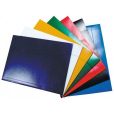 Teczka lakierowana z gumką IDEST czarna